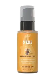 Масажний гель Sensuva Sizzle Lips Butter Rum Зігрівальний, 59 мл