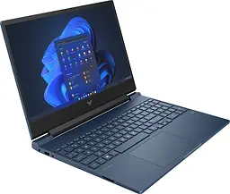 Ноутбук HP 15.6 Victus 15-fb3055ua FHD IPS/Ryzen 5-8645HS/16GB/1TB/RTX 4050 6GB/DOS/Blue (C1XC0EA) - мініатюра 2