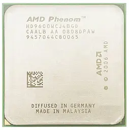 Процесор AMD Phenom X4 9600 (HD960ZWCJ4BGD) (Socket AM2+, 4T, 2.3 ГГц, Tray) Б/в