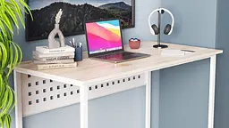 Комп'ютерний стіл Ferrum-decor Майк 75x140x70 білий ДСП Дуб Артізан 16мм (FRD-101350) - мініатюра 3