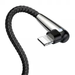 Кабель Baseus Sharp-bird Mobile Game Cable USB to Lightning 1.5A 1m CALMVP-D01 Black - мініатюра 2