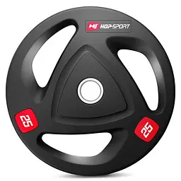 Диск олімпійський Hop-Sport 25кг - мініатюра 3