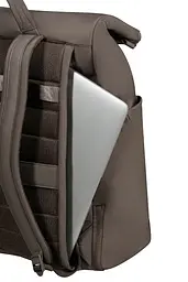 Рюкзак 15,6" Samsonite ESSENTIS DARK TAUPE 44,5(58)x31x16 KV1*53003 - мініатюра 13