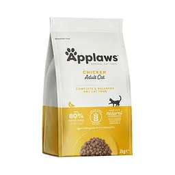 Сухий корм для кішок Applaws Adult Chicken + пробіотик, 2 кг - мініатюра 1
