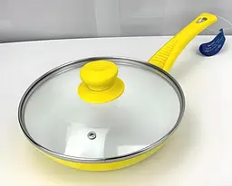Сковорода Barton Steel BS-7524 24см yellow - мініатюра 2