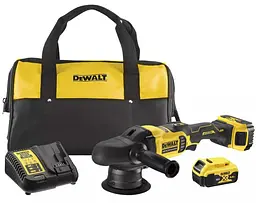 Полірувальна машина акумуляторна DeWalt з АКБ та ЗП DCM848P2 - мініатюра 3