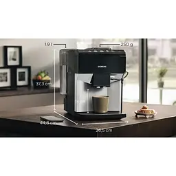Siemens Кавомашина, 1.9 л зерно чорна - мініатюра 5
