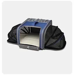 Сумка-рюкзак для домашніх тварин Voyager Pet LVT24013 Blue - мініатюра 2