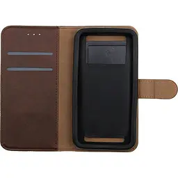 Чохол-книжка Toto Book Silicone Slide Universal Cover 5.6" (№1) Brown - мініатюра 4