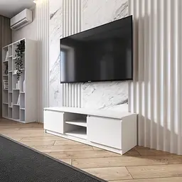 Тумба під телевізор Vays R-14, з відкритою нішею, ЛДСП, 140×40×40 см - для вітальні та спальні, під ТВ