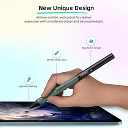 Стилус Metapen D1 iPad Pencil для Apple iPad 10/9, ергономічна ручка та керування додатками, для iPad Air 5/4/3, iPad Pro - мініатюра 6