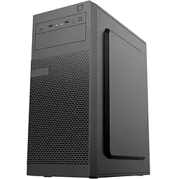 Корпус Casecom GN-3204 450W-120mm USB 3.0 ATX, Чорний - мініатюра 2