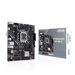 Материнcька плата PRIME H610M-K s1700 H610 2xDDR5 M.2 HDMI D-Sub mATX Asus teh0019030 - мініатюра 8