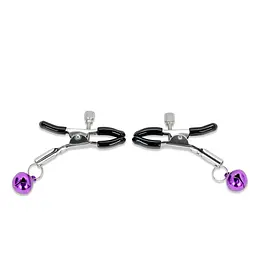 Затискачі для сосків Exclusive Nipple Clamps No.17 сріблясті - мініатюра 3