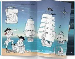 Книжка з наліпками. Пірати - - мініатюра 5