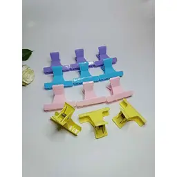 Затискач для волосся EСТЕТ 12шт крабик (18*12*2см)
