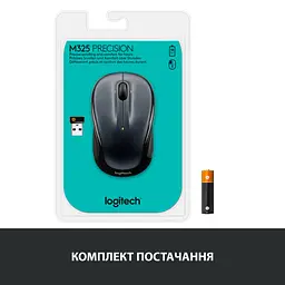 Мишка Logitech M325s Wireless Dark Silver (910-006812) - мініатюра 8