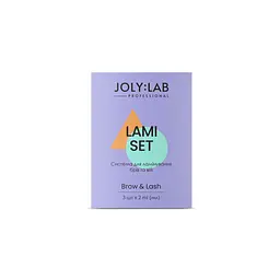 Система для ламінування брів та вій Joly:Lab 3 шт х 2 мл - мініатюра 2