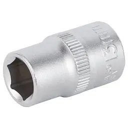 Торцева головка Sigma шестигранна коротка 1/2" 13мм CrV mid (6071131) - мініатюра 3