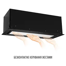 Витяжка повновбудована PERFELLI DESIGN VISION 9 NERO SILENZIO - мініатюра 4