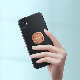 Кільце-тримач Baseus Invisible Phone Ring Holder SUYB-0R Rose Gold - мініатюра 2