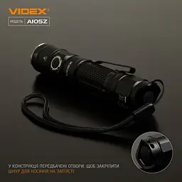 Портативний світлодіодний ліхтарик Videx VLF-A105Z 1200 Lm 5000 K (VLF-A105Z) - мініатюра 3