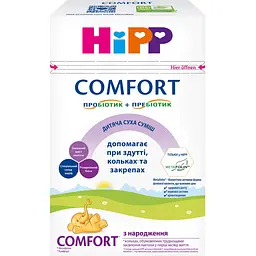 Дитяча суха суміш HiPP Сomfort з народження 600 г