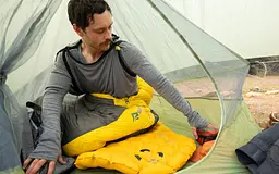 Вкладиш в спальник Sea to Summit Reactor Lightweight Liner, Long 198 Сірий - мініатюра 6
