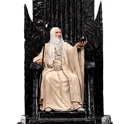 Статуетка Lord of The Rings Saruman the White on Throne Statue 1/6 scale (Володар перснів) 110 см - мініатюра 6