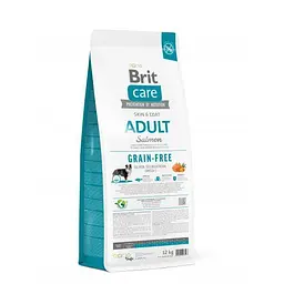 Сухий корм Brit Care Dog Grain-free Adult для собак малих і середніх порід, беззерновий з лососем, 12 кг - мініатюра 3