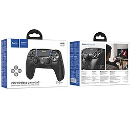 Ігровий джойстик геймпад Hoco GA32 Dragon for PS5 Black - мініатюра 3