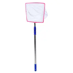 Сачок для метеликів MS 4388Blue-Pink телескопічна ручка 46-69 см