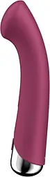Вібратор Satisfyer Spinning G-Spot 1 16.5 см бордовий - мініатюра 6