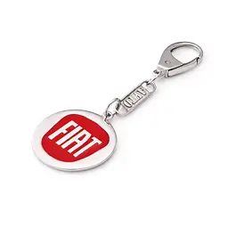 Срібний брелок FIAT (Фіат) (9021.1)