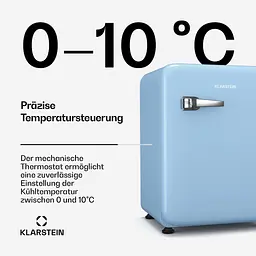 Холодильник Klarstein Audrey Evo Mini (10046624) - мініатюра 4