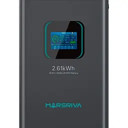 Акумуляторна батарея для ДБЖ Marsriva LiFePO4 25.6 V / 100 А*ч (MR-LFP24-100-WMD) - мініатюра 2