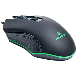Миша Real-EL RM-550 Black (RM-550 Black) - мініатюра 2