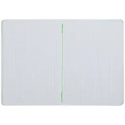 Книга записна Buromax Neon А5 80 аркушів у клітинку обкладинка PVC зелена (BM.24822180-04) - мініатюра 2