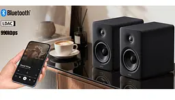 Активні колонки Edifier M-90B 100W Hi-Res, HDMI, Optical, USB-C, AUX, Bluetooth Black - мініатюра 11