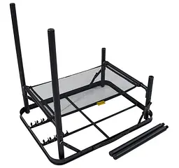 Стіл Bo-Camp Garland 60x45 cm Black/Wood look (1404195) (DAS303266) - мініатюра 5