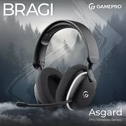 Навушники GamePro Asgard Bragi 7.1 RGB Tri-Mod Black бездротові (HSW250B) - мініатюра 10