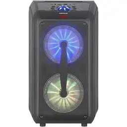 Портативна колонка бумбокс XPRO NDR-Q69A валіза 30Вт USB SD FM радіо Bluetooth 1 мікрофон ДК (MER-15687) - мініатюра 4