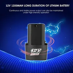 Sunydog 12V акумуляторна кутова шліфувальна машина набір інструментів портативна літієва електрична кутова шліфувальна машина - мініатюра 6