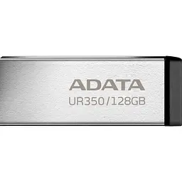 Флеш-накопичувач Adata Flash 128Gb USB 3.2 UR 350 Silver/Black (UR350-128G-RSR/BK)