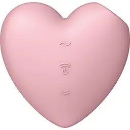 Вакуумний стимулятор Satisfyer Cutie Heart Light Red (SO6286) [106745] - мініатюра 2
