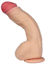 Фаломітатор B-Series Real Dionizos Loveclonex 9,5", 25.5 см (тілесний) - мініатюра 5