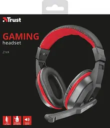 Гарнітура ігрова Trust Ziva Gaming 3.5 мм Black (21953_Trust) - мініатюра 5