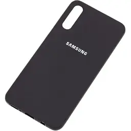 Чохол-накладка 2E для Samsung A50 2019 a505 Soft Case чорний з ворсом - мініатюра 5