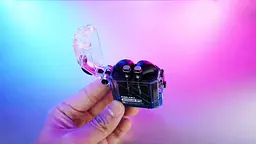Навушники GravaStar TWS Sirius P5 BT 5.2 IPX4 Transparent Blue (GRAVASTARP5_XTAL_BLU_V2) - мініатюра 8