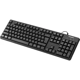 Клавіатура дротова Profi USB K101UB чорна (K101UB) - мініатюра 4